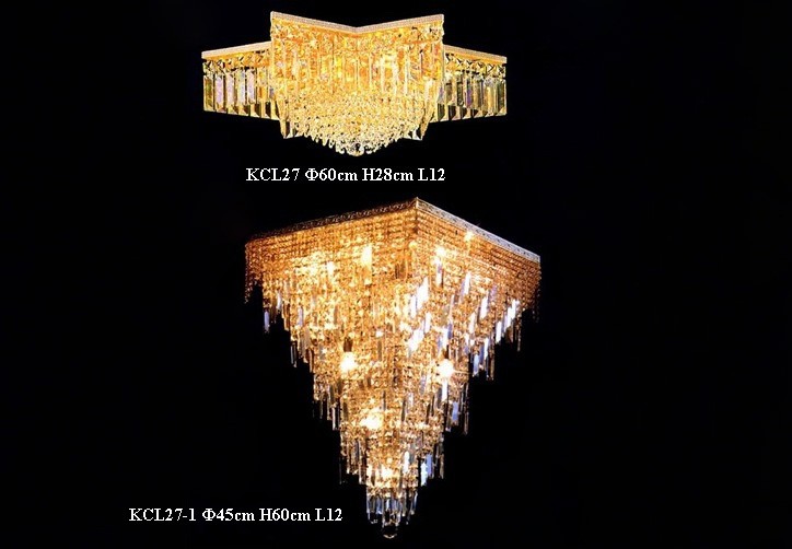 Crystal pendant lighting-(KCL27)