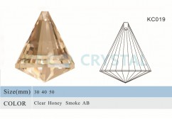 crystal pendant of glass diamond ball-(KC019)