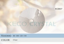 32 facets crystal bobeches-(KCB51)