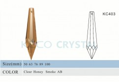 chandelier drops parts for crystal lamp-(KC403)