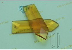 sharp glass prism of crystal chandelier parts-(KC504)