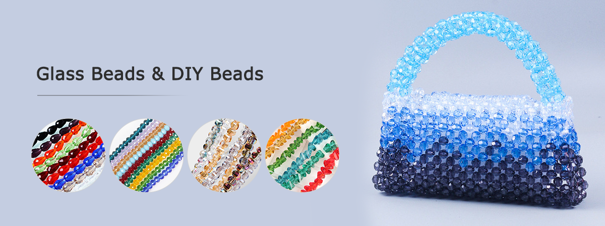 crystal glass beads for DIY Jewelry making