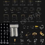 Clips Pins Hook and Ring