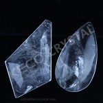 rock crystal chandelier drops