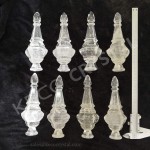 quartz crystal parts for lamp